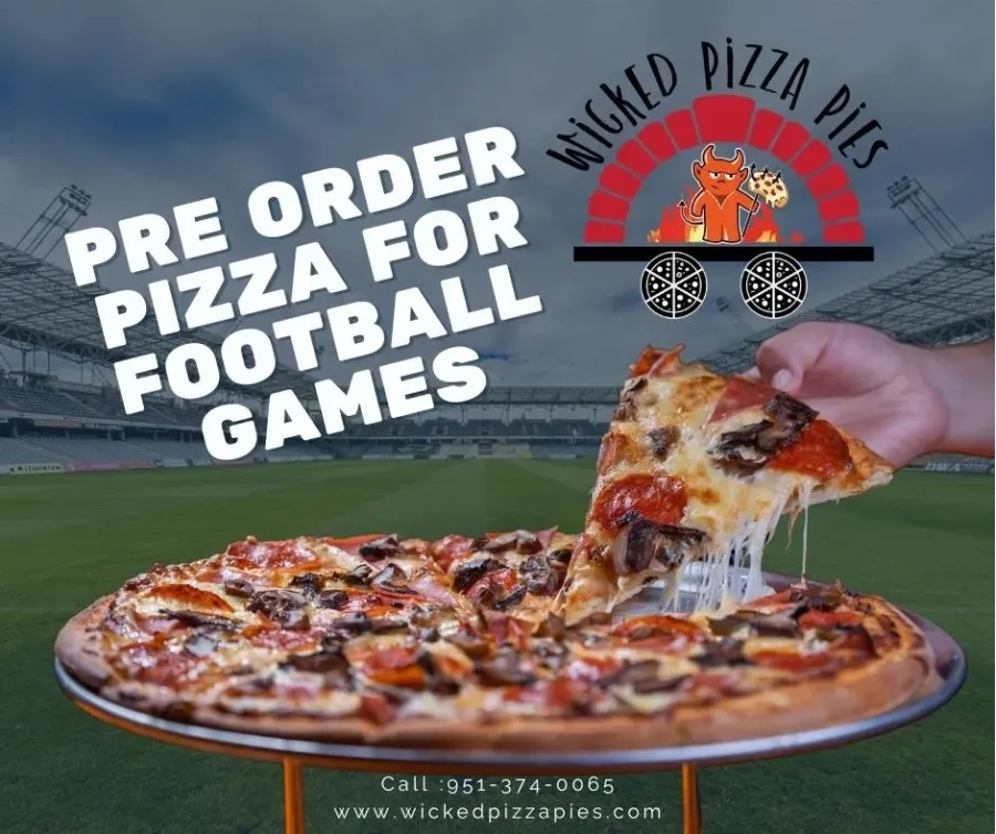 Best Game Day Pizza Delivery in Norco CA | Wicked Pizza
